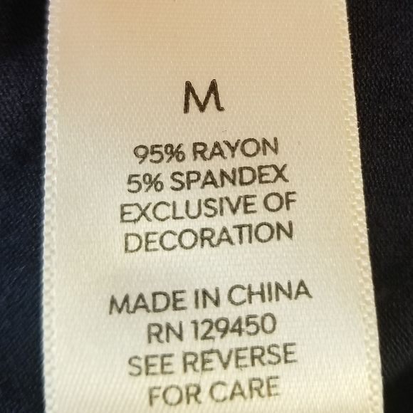 Westport Blue and White Plaid Blouse With Bell Sleeves Size Medium - Picture 5 of 6